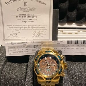 Invicta Reserve Jason Taylor Hall of Fame Limited Edition Swiss Quartz watch